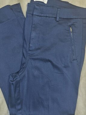 Level 99 Women's Navy Stretch Chino Pants
